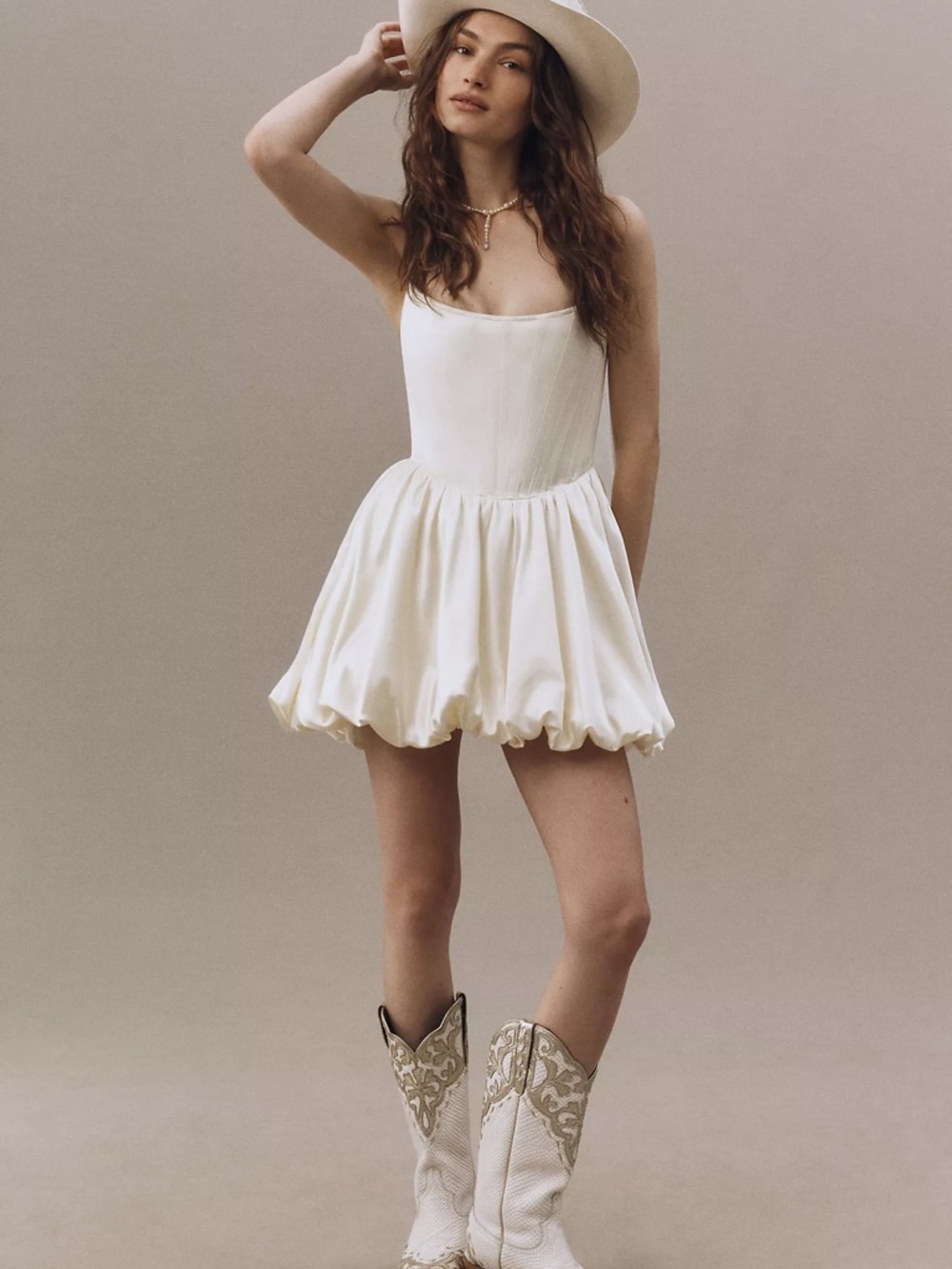 Mini Bridal Dress